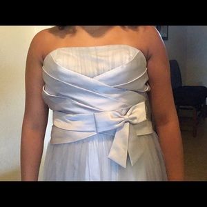 Silver dress wore for my vow renewal ceremony